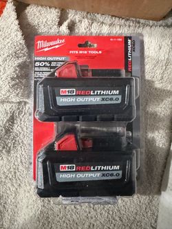 MilwaukeeTool 48-11-1862 M18 6.0Ah Battery 2 Pack