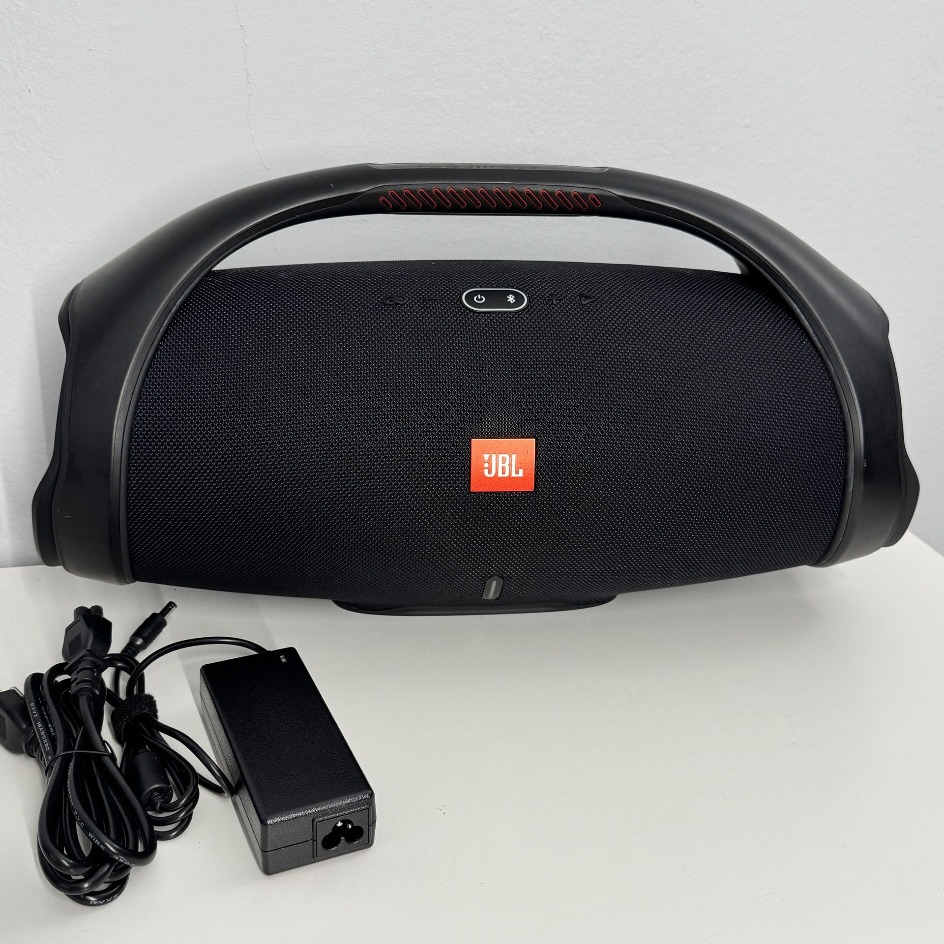 JBL Boombox 2 Portable Wireless Bluetooth Speaker Black With Charger
