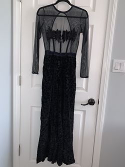 VS mesh & sheer super sexy jumpsuit, size M/L