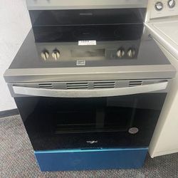 New Whirlpool Stainless Steel Electric Stove And Air Fryer Oven 