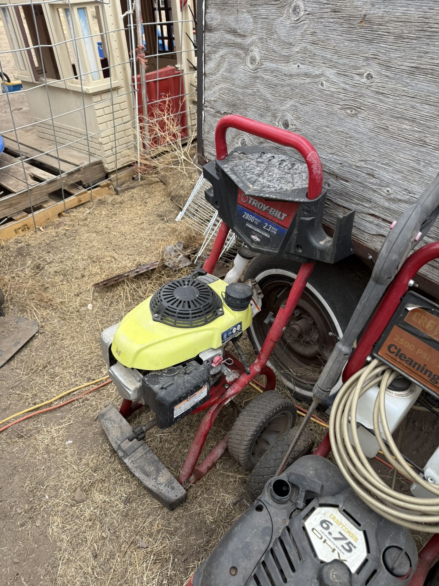 Troy-Bilt 2800 PSI Pressure Washer – $120 OBO