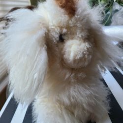Alpaca Plush Wool Fur Stuffed Llama
