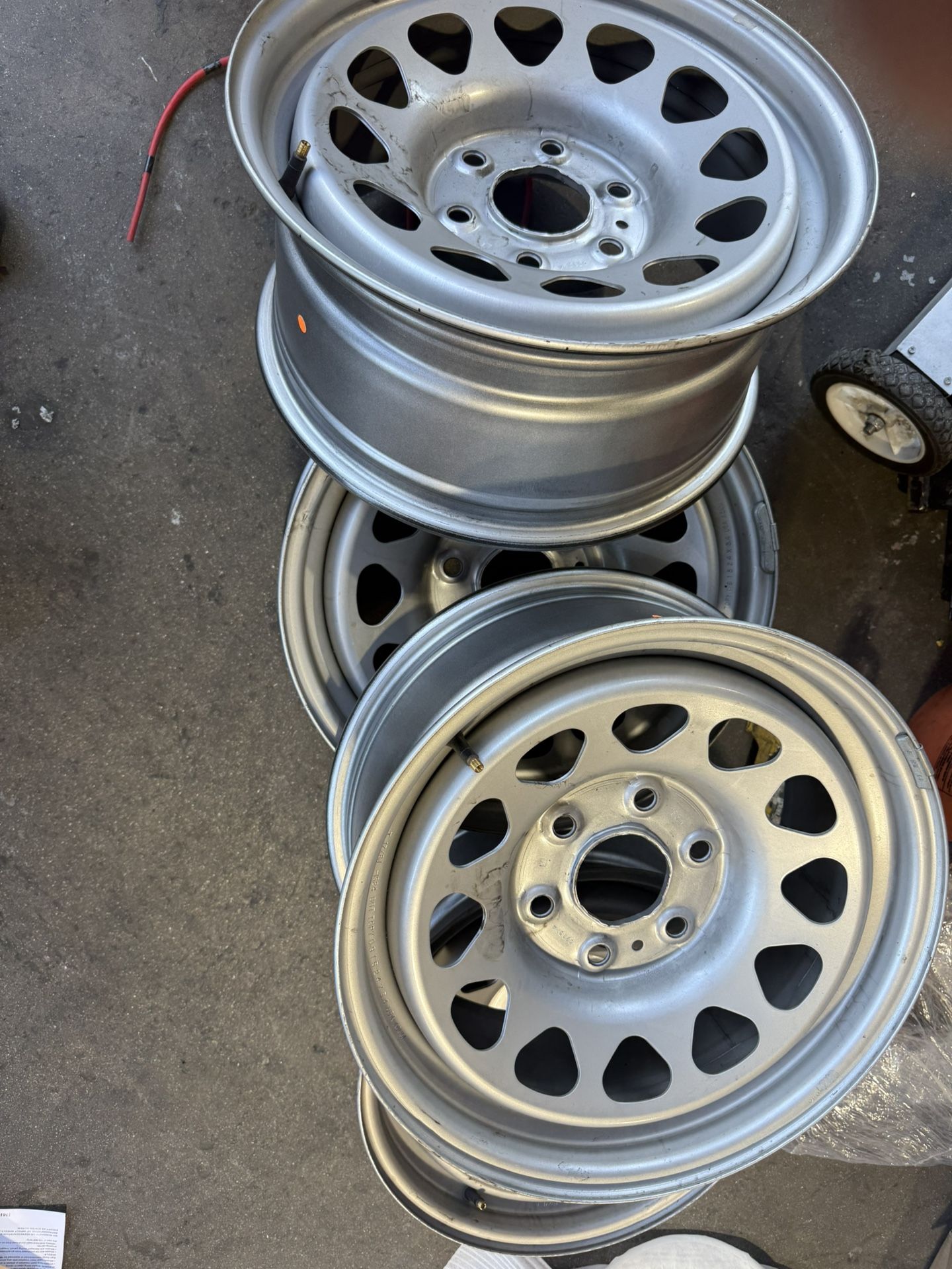 Chevy Stalks Rims Chevy Colorado Stock Rims 17” $250 Will Fit 2023-2026 for Sale in Hemet ...