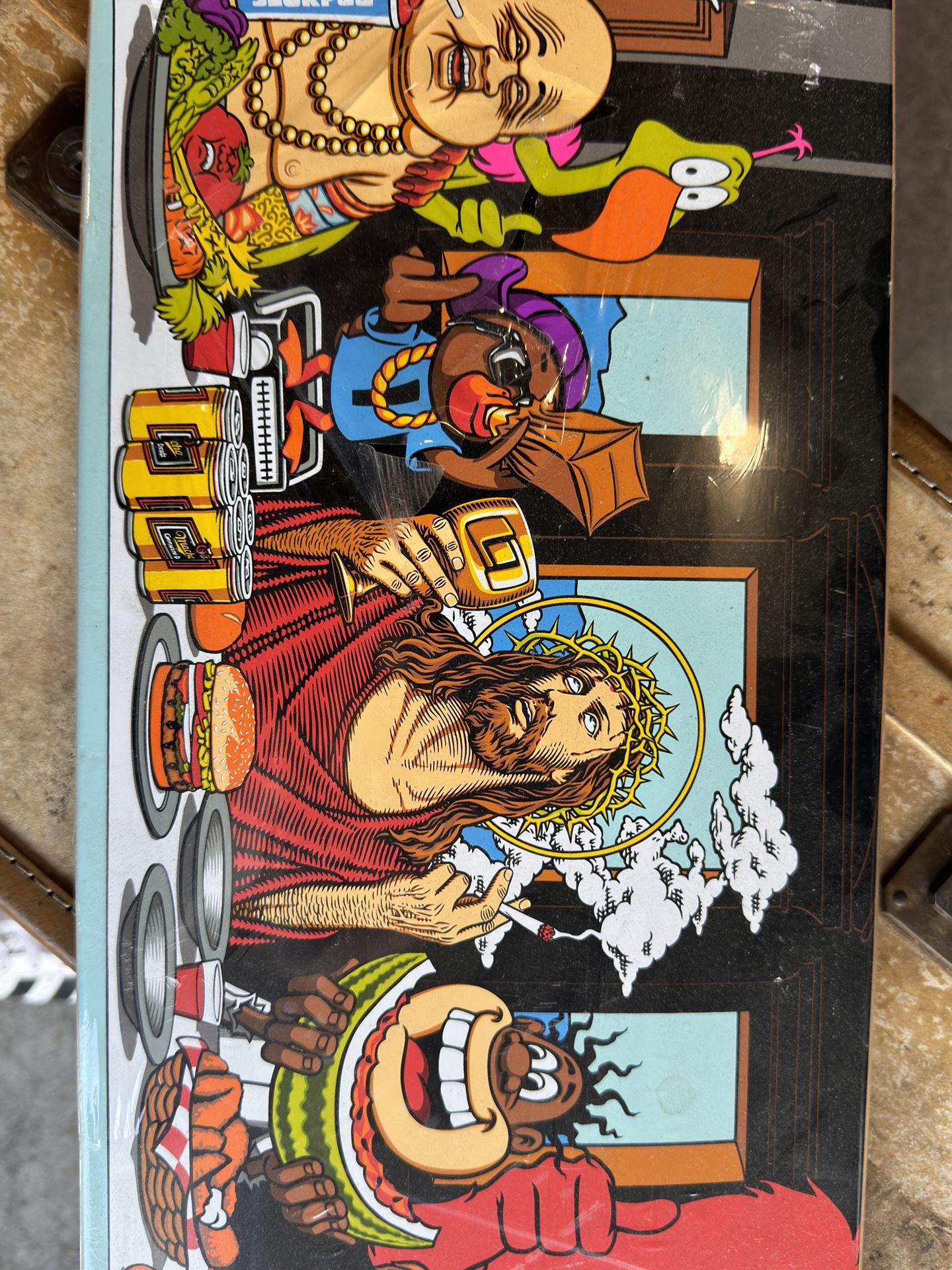 Cliche Skateboard Last Supper Deck - Marc McKee for Sale in