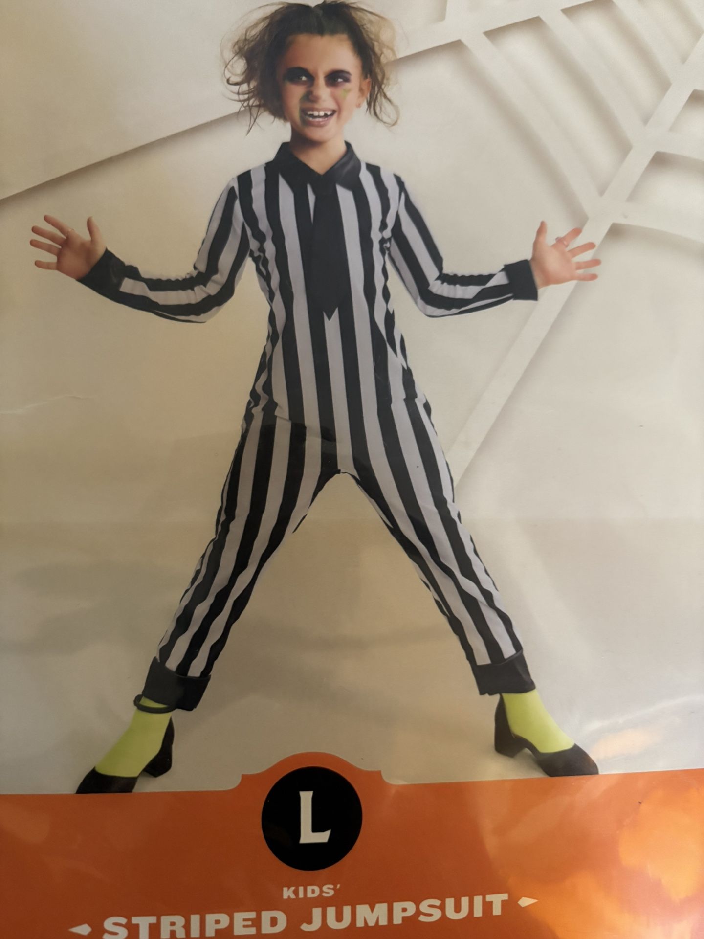 Bettlejuice (L) Halloween Costume 