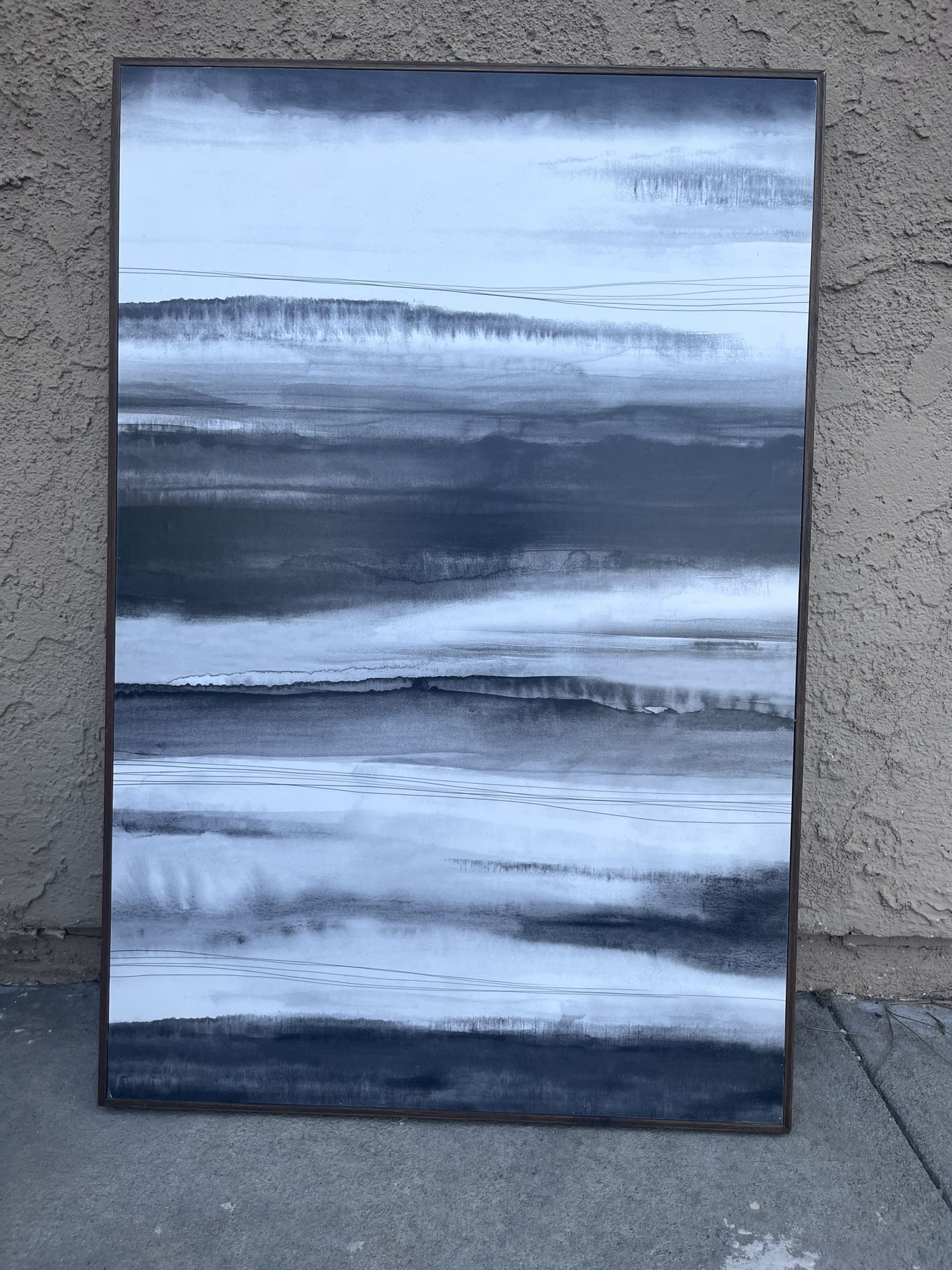 Black And White Abstract Art