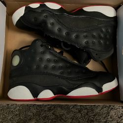 Jordan Retro 13’s Black/True Red-White