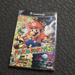 Nintendo GameCube Mario Party 6 Video Game 