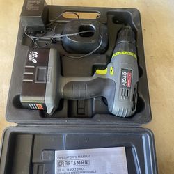 Craftsman Evolv cordless drill