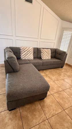 Gray Sectional couches