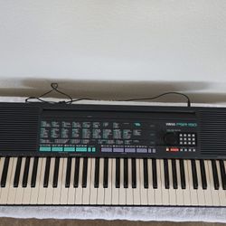 Yamaha PSR-150 Electronic Keyboard AWM Stereo TESTED AND WORKING  