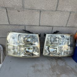 2007-2013  Chevy Silverado Headlights 