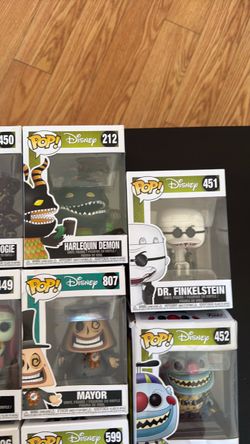 Nightmare Before Xmas Funko Pop Lot of 11