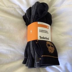 Timberland Cushioned Crew Socks 6-pack 