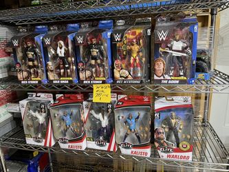 Wwe Elite Wrestling Figure $15 To $50 Each