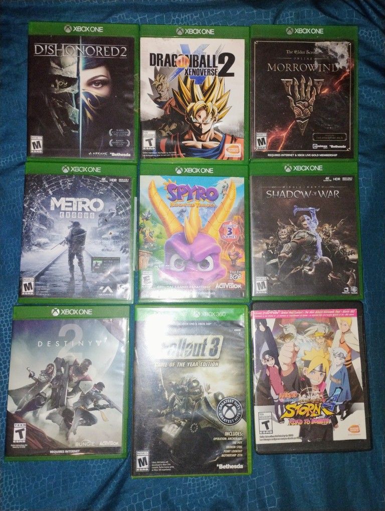 Games since I Dont Play And They're Taking Up Space 