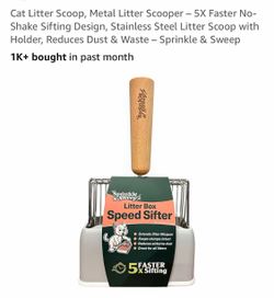 Cat litter scoop, new