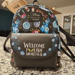 HAUNTED MANSION LOUNGEFLY BACKPACK FROM DISNEYLAND PARK
