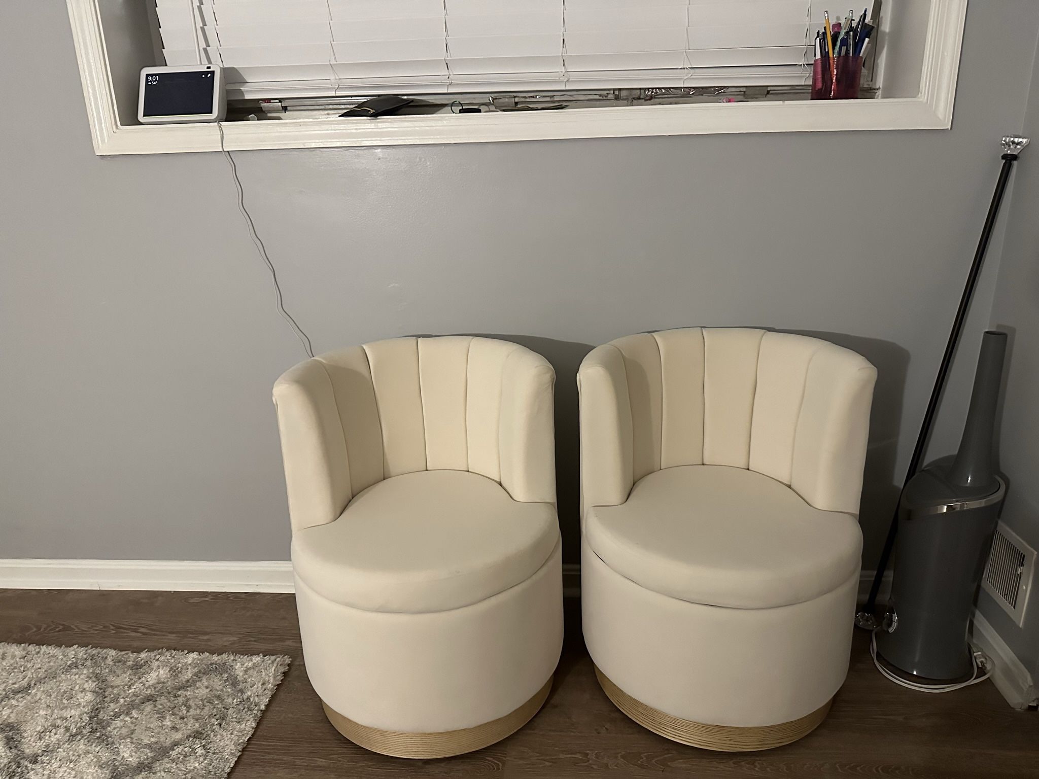 Spin Storage Chairs Set Of 2