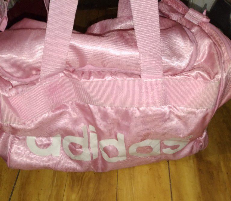 Adidas Pink Duffel Bag