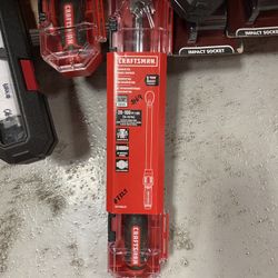 Craftsman Micrometer Torque Wrench 3/8” Drive 