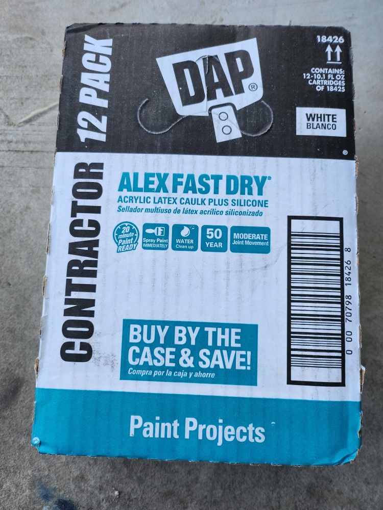 Acrylic Latex Caulk Plus Silicone