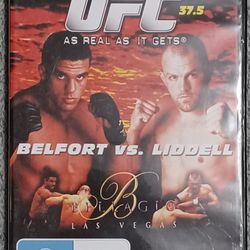 UFC DVD 37.5 Belfort Liddell 2002 Show Mma Martial Arts Boxing Wrestling 