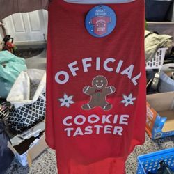 Xmas dog shirt XL size