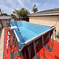 18’x9’x52” INTEX POOL