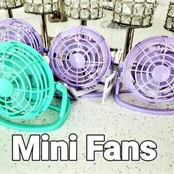 Battery Mini Fans Take Anywhere New Sold Seperatly