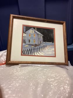 FRAMED PRINT ANDY SMITHS 2000 “SILENT NIGHT”