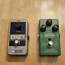 Guitar Pedals Booster & Overdrive 