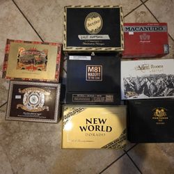 Wooden Cigar Boxes