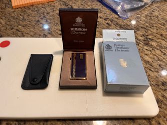 Gold-Plated Ronson Varaflame Lighter