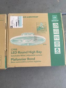 High output, LED lighting