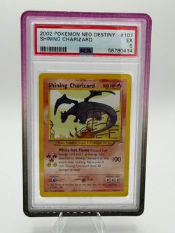 Pokemon Shiny Charizard PSA 5