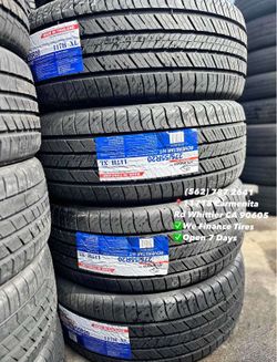275/55R20 Atlander HT Set of Tires Installed and Balanced Set de Llantas Nuevas Instaladas y Balanceadas