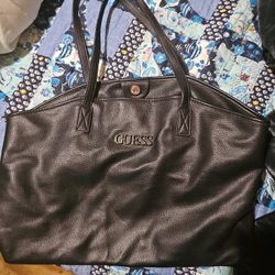 Guess Bag  With  Matching Make Up Bag