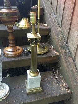 Antique Hollywood regency lamp