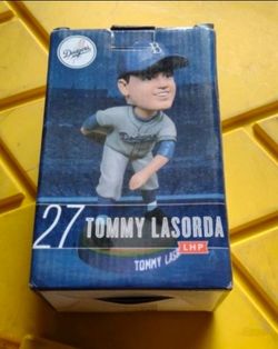 Tom Tommy Lasorda Dodgers Sga Bobblehead .  Bobblehead in new condition.