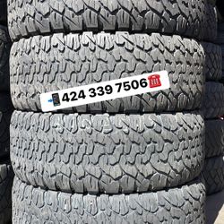 Vendo Un Set De Llantas LT 315/70R17 Marca BFgoodrich 