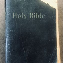 Vintage/Antique Small Holy Bible Book-Missing Some Pages-Fair Condition 