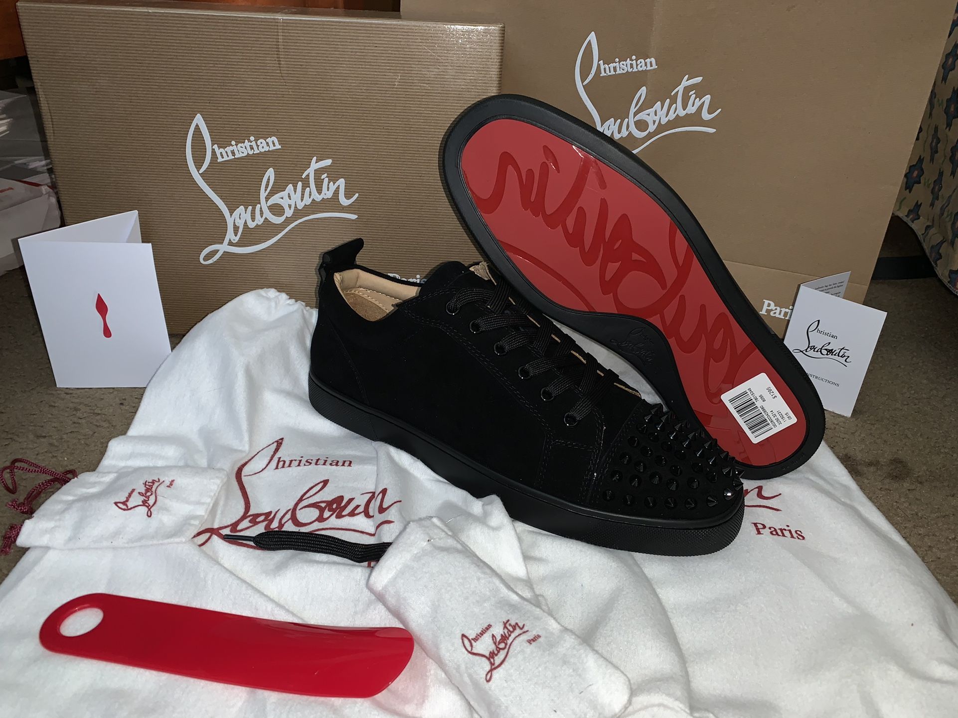 red bottom sneakers price