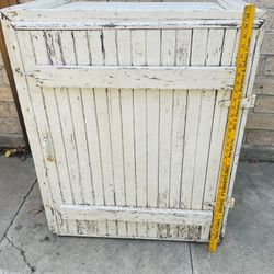 Icebox Cold Storage Antique 