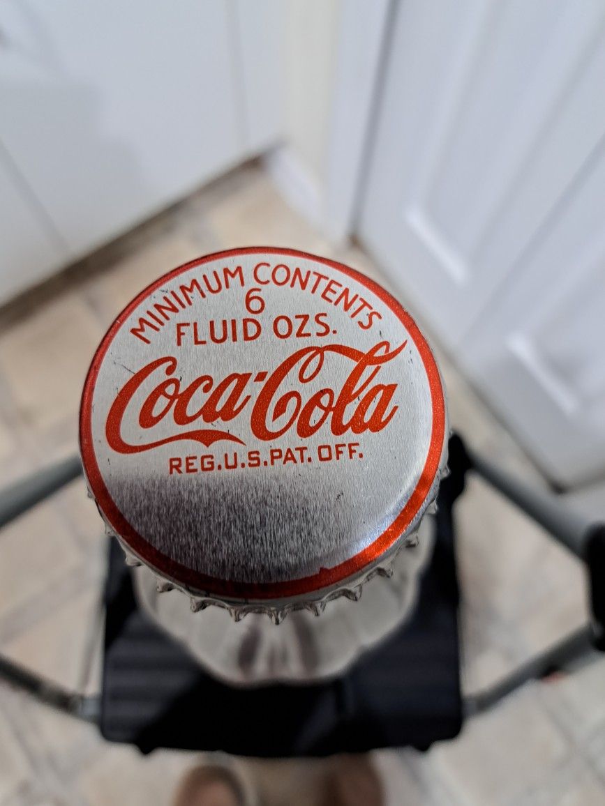 Over Sized Glass Coke Bottle