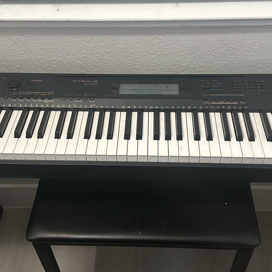 Casio Digital Piano w/ Accessories