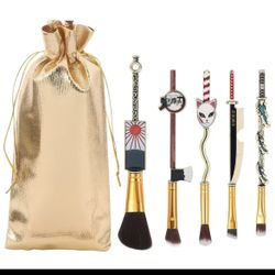 NEW !!DEMON SLAYER !!! MAKEUP BRUSHES SET!!