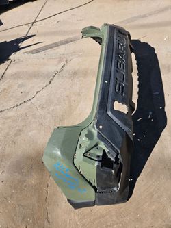 Subaru crosstrek wilderness rear bumper oem