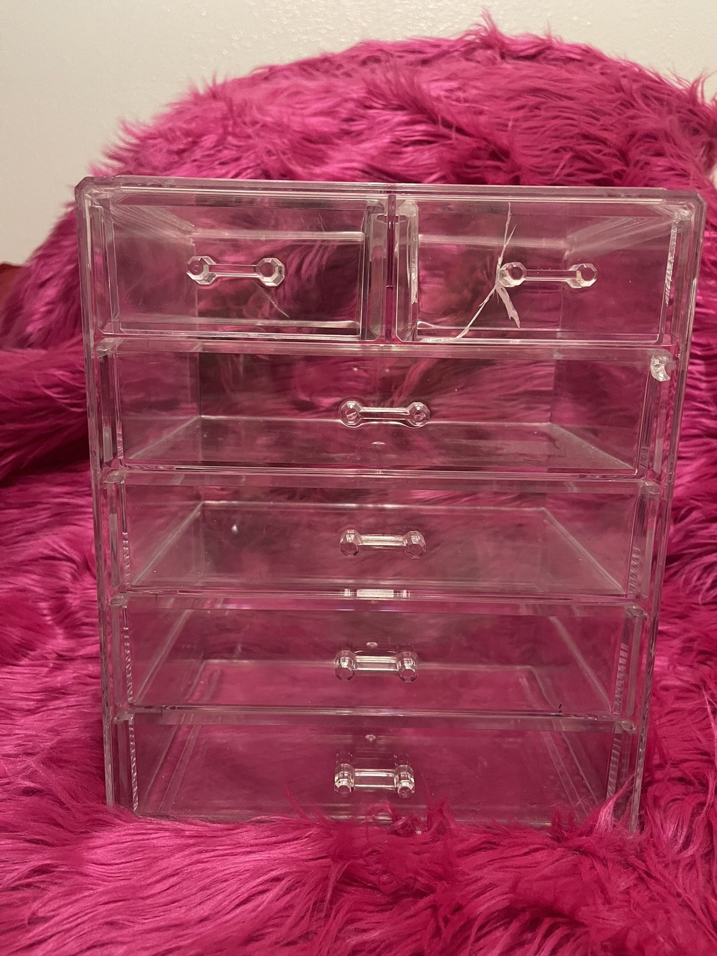 Clear Acrylic Makeup Organizer/storage