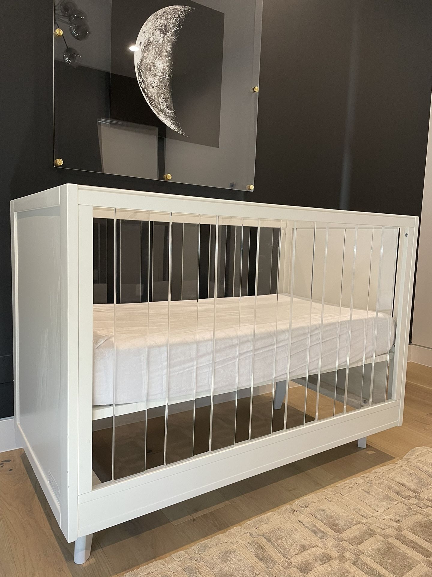 Acrylic crib for sale 2025